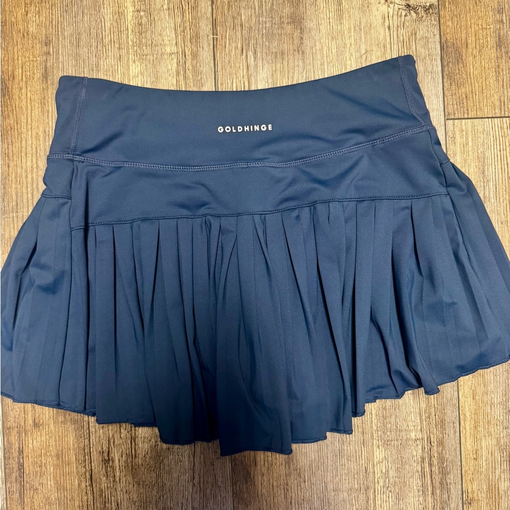 Goldhinge Women's Navy Skirt